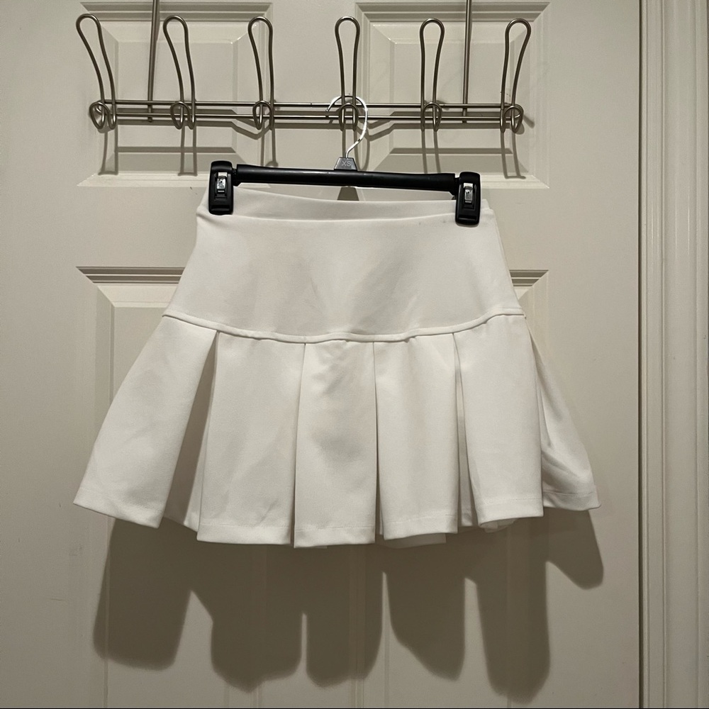 White Mini Skirt